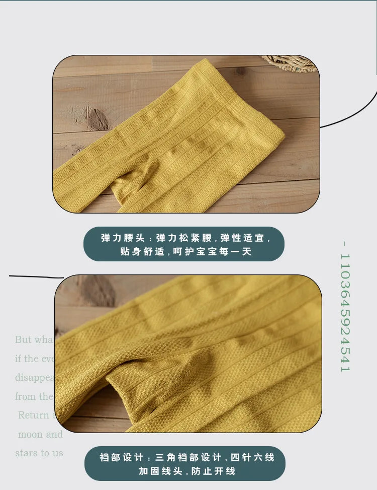 Children leggings spring and autumn period pantyhose baby girls stocking combed cotton knot falbala nine minutes of pants