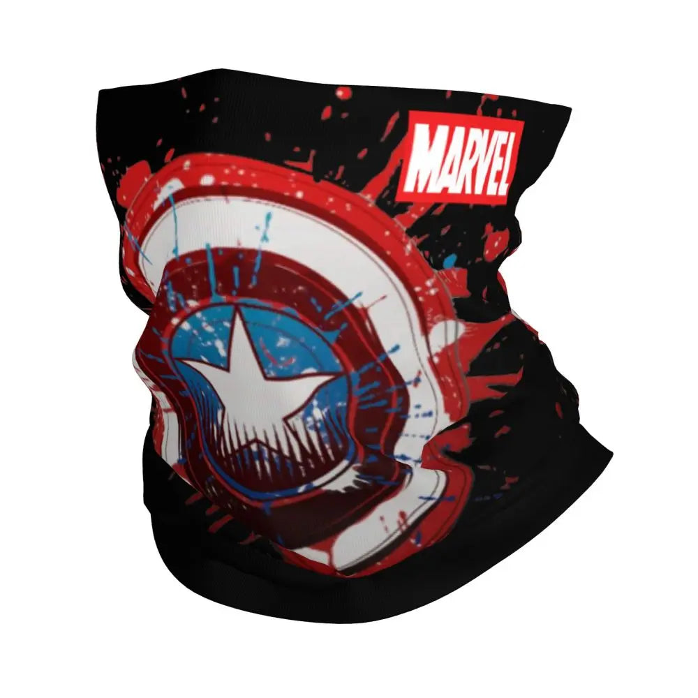 Limited Edition Bandana Neck Gaiter Motorcycle Club Marvel Face Scarf Cycling Face Mask Hiking Unisex Adult All Season