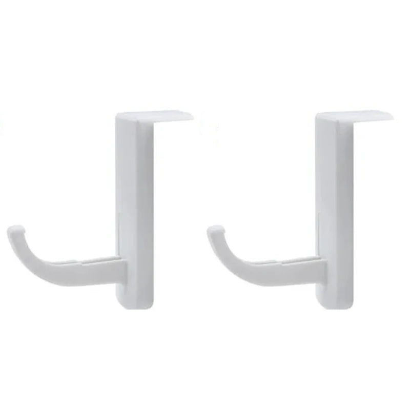 1-2pcs Universal Headphones Stand Headphone Headset Hanger Punch-free Wall Mounted PC Monitor Earphone Stand Rack Hook Holder