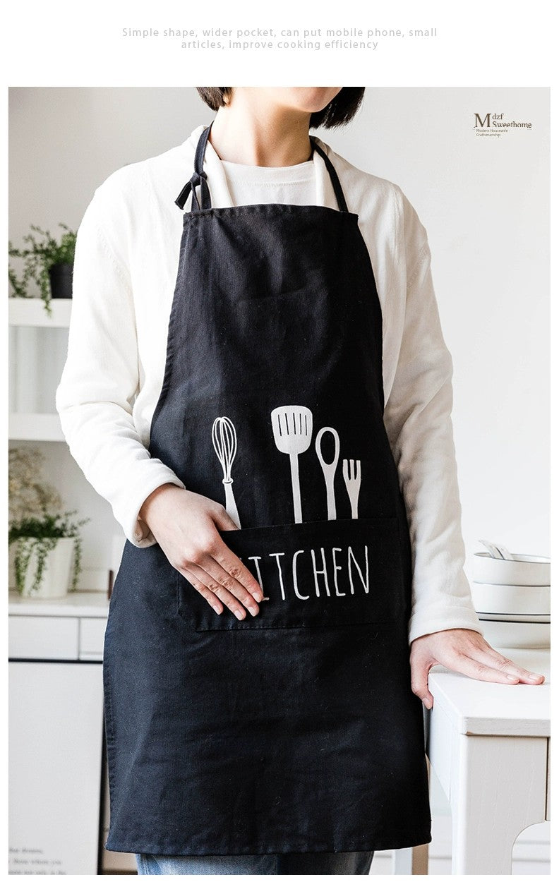 Modern Housewife Kitchen For Home Oil-Proof Breathable Apron