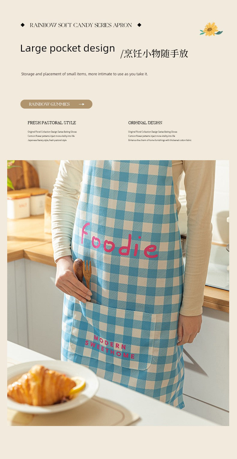 Modern Housewife Original Plaid For Home Good-looking Apron