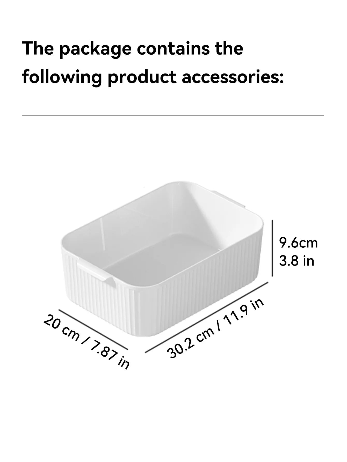 WORTHBUY Multifunctional Desktop Storage Box Toiletries Cosmetic Plastic Storage Organization Box For Bathroom Storage Basket