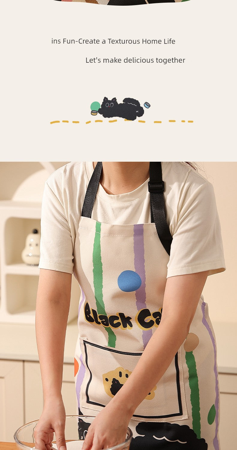 For Home Cute Spring and Summer Good-looking Oil-Proof Apron