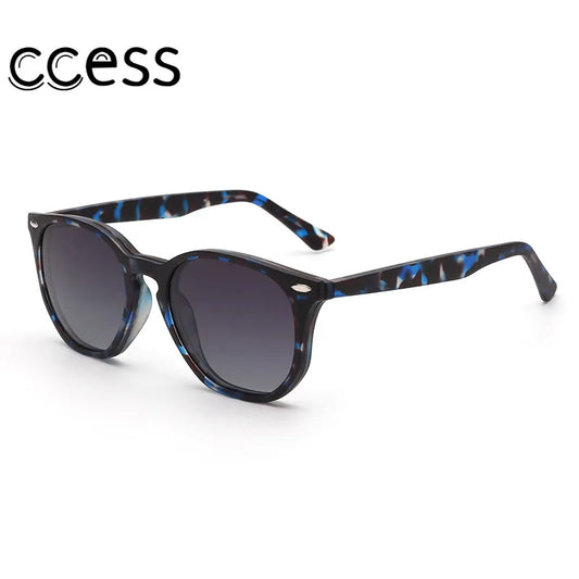 New Polarized Retro Anti Blue Light Glasses Frames Sunglasses Magnetic Clip Men Women Rice Nail Fashion Computer Eyeglasses