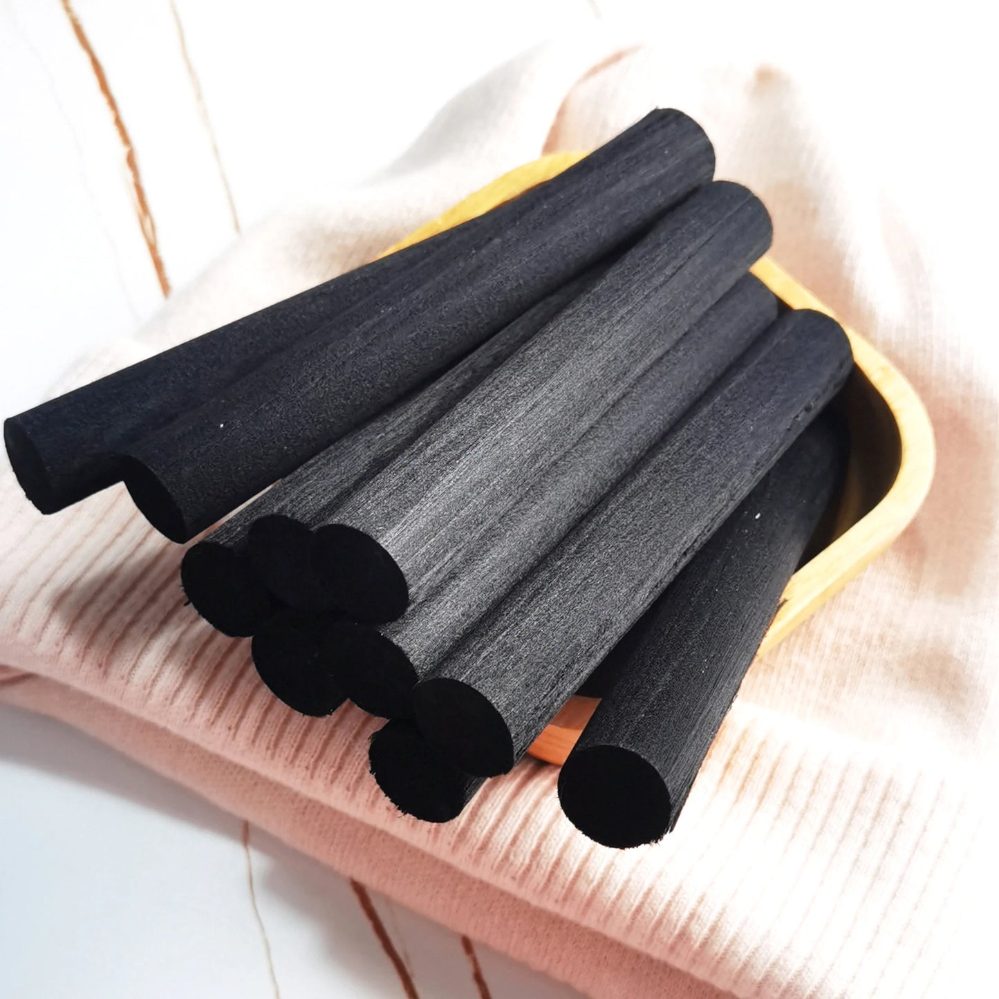 3pcs Diameter 20mm Very Thick Fiber Rattan Sticks for Reed Diffuser Aromatherapy Volatile Rod for Home Fragrance Essential Oil