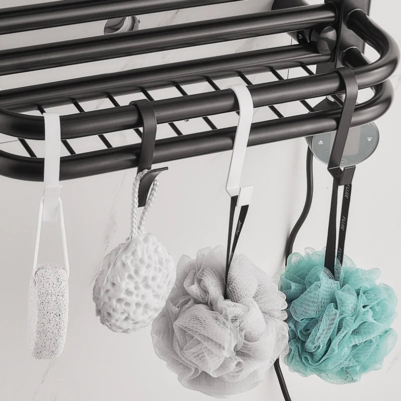 1/2/4pcs Kitchen Bathroom Hanger Clips Storage Rack Hanger Heated Towel Radiator Rail Clothes Scarf Hanger Hooks Aluminum Holder