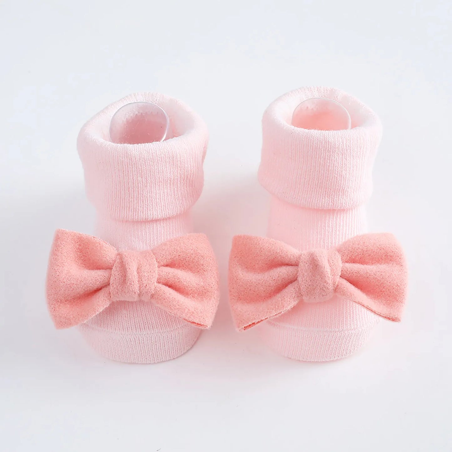 Toddler Baby Girls Socks Shoes Newborn Baby Floor Socks Bowknot Infant Baby Foot Socks First Walkers Prewalker Boots 0-12 Months