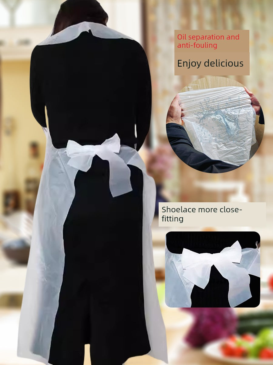 Disposable Hot Pot Commercial Kids Plastic PE Apron