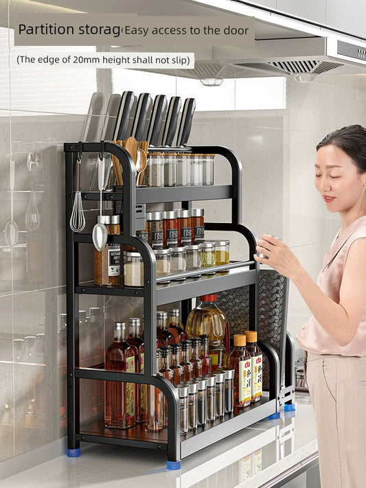 Multi-level stand - great for kitchen spices, knives, etc.