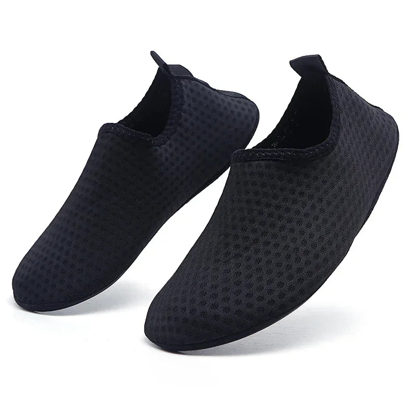 Breathable Wading Shoes Quick Drying Swimming Shoes Women Men Yoga Shoes for Running Fitness Water Sports Barefoot Size 35-46