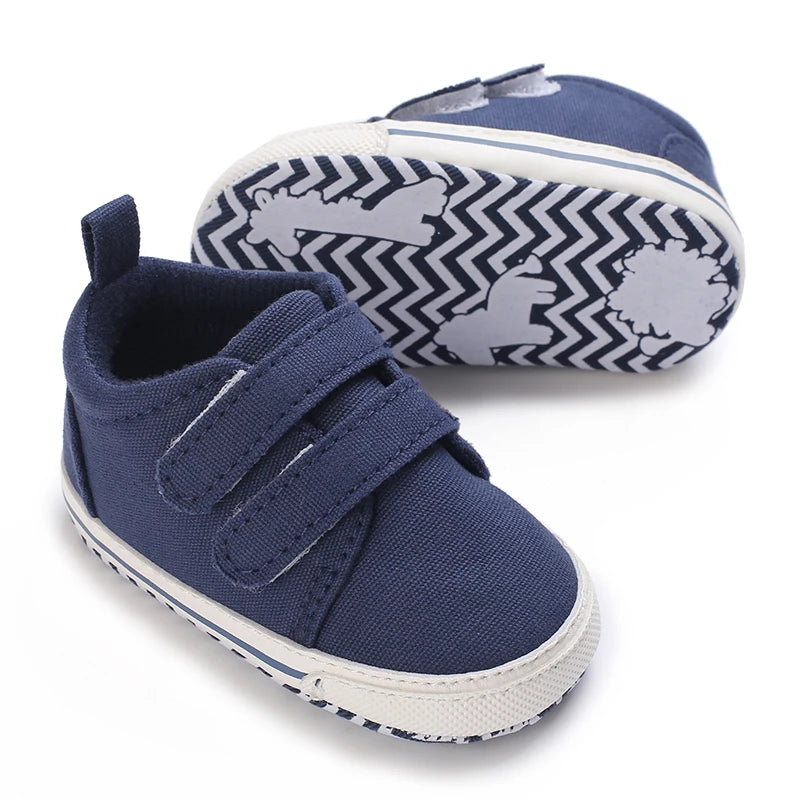 Lucky Blue Four Seasons Baby Soft Sole Walking Shoes for 0-1 Year Old Boys Casual Lightweight Sports Shoes Indoor Walking Shoes