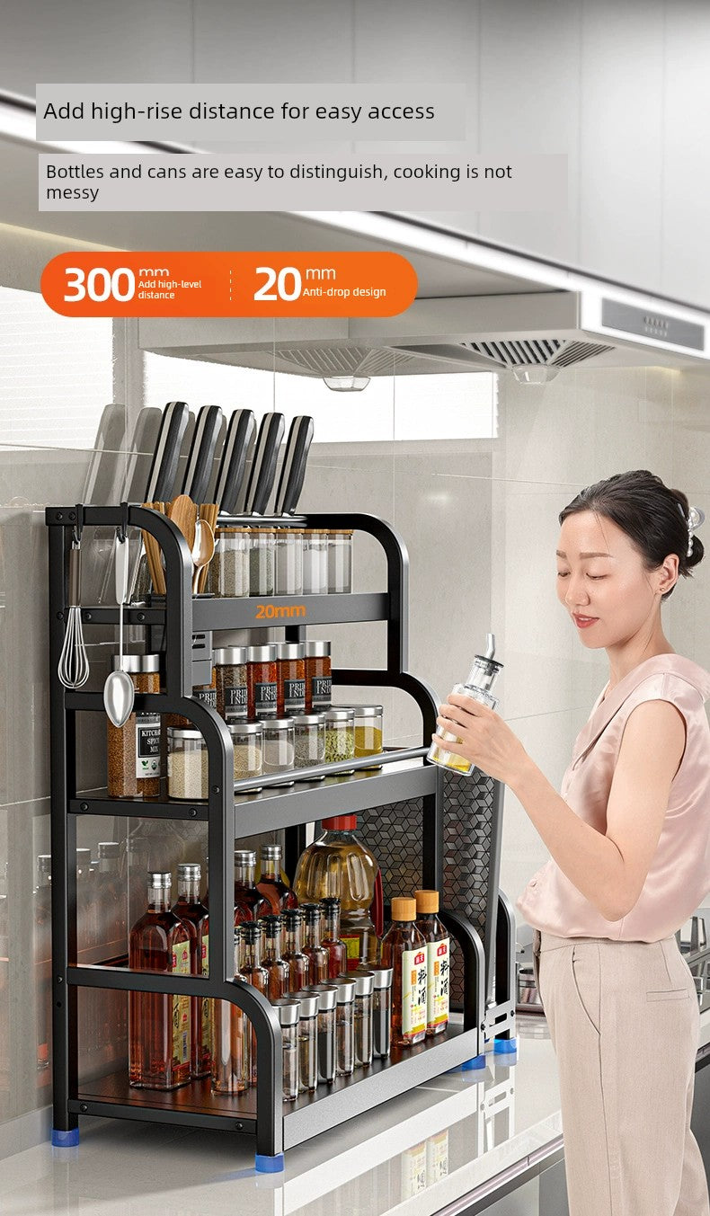 Multi-level stand - great for kitchen spices, knives, etc.