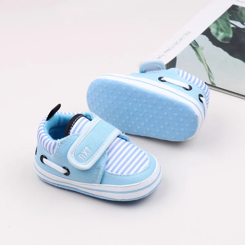 Baby Shoes Spring and Autumn Prewalking Sneaker for Boys and Girls 0-9-18 Months Sport Shoe Classical Style 2024 Fashion BZZ3246