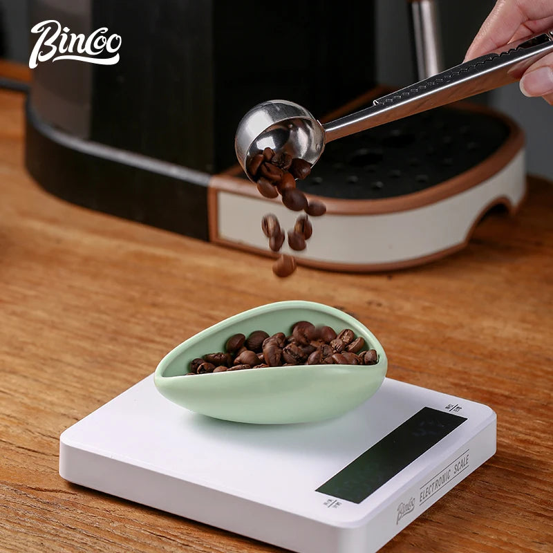 Bincoo Kitchen Bowl Kitchen Tool Dish Weighing Bean Dish Creative Ceramic Seasoning Soy Sauce Vinegar Small Plates 30g