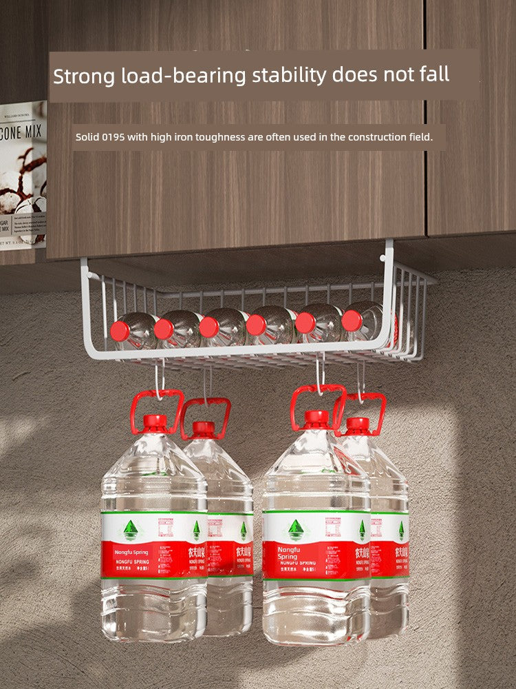 Hanging wire racks for kitchen or bath