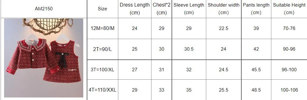 Melario Fashion Kids Girls Princess Plaided Clothes Set Autumn Baby Children Long Sleeve Coat Outwear+Tank-Dress 2pcs Sweet Suit