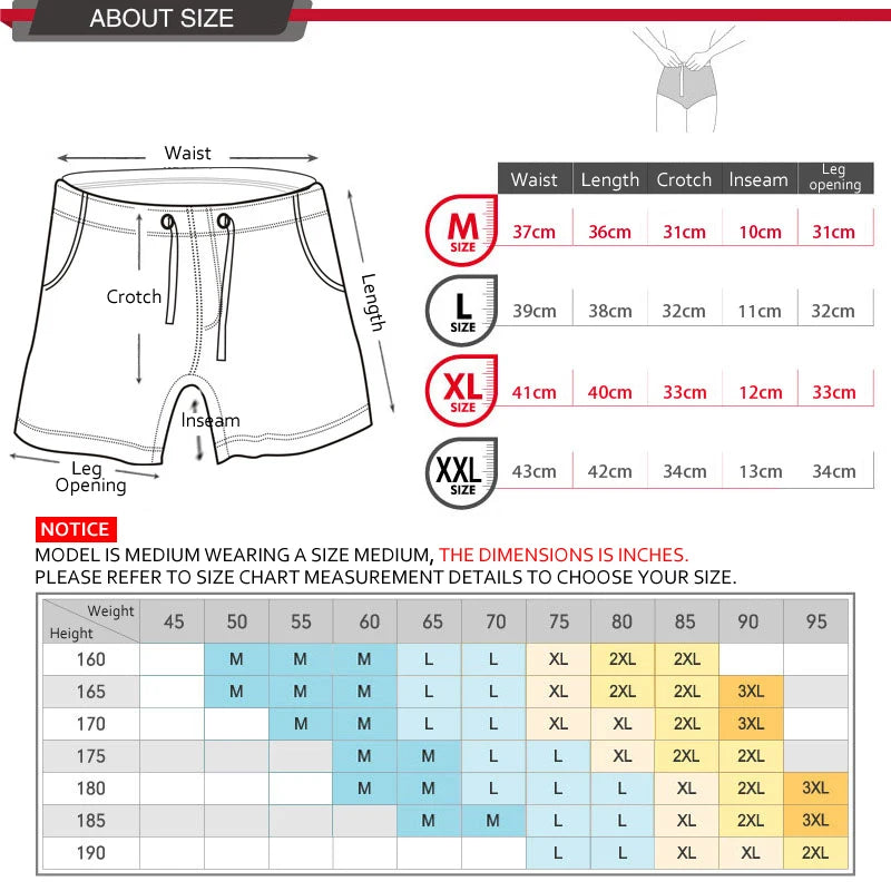 Beach Pants Summer New Style Men's Swim Shorts Pocket Mens Swimming Shorts Quick Dry Beach Trunks Swimwear with Mesh Lining