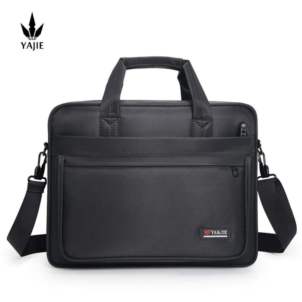 Briefcases For Men Canvas Tote Bag Large Laptop Case 15.6 Inch 17 Inch 14 Inch Computer Bag  Work Business  Shoulder Office