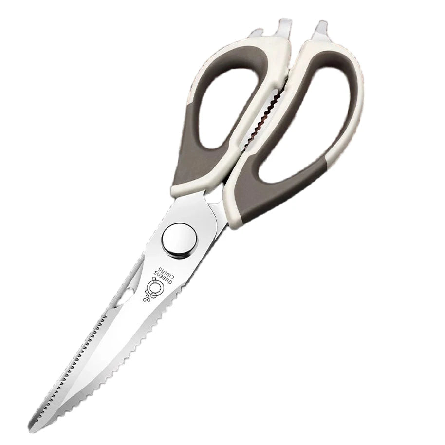 Stainless Steel Kitchen Scissor Strong Home Vegetable Chopper Chicken Bone Fish Food Scissor Multi-purpose Kitchen Gadget