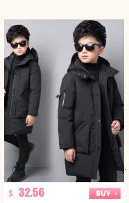 2024 Fashion Design Autumn Winter parka Girl Hairy clothes Long Woolen Coat for Kids Outerwear Grid pattern Padded Warm clothing