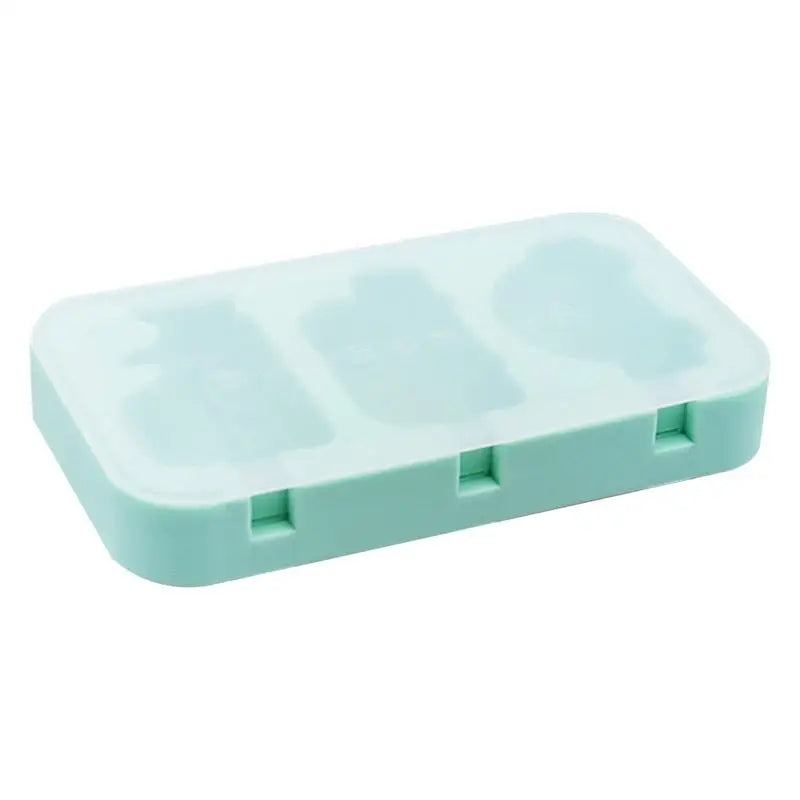 3 Cavities Frozen Popsicle Mold Kitchen Gadgets Kitchen Accessories Ice Cream Mold Popsicle Mold Ice Cream Mold for home