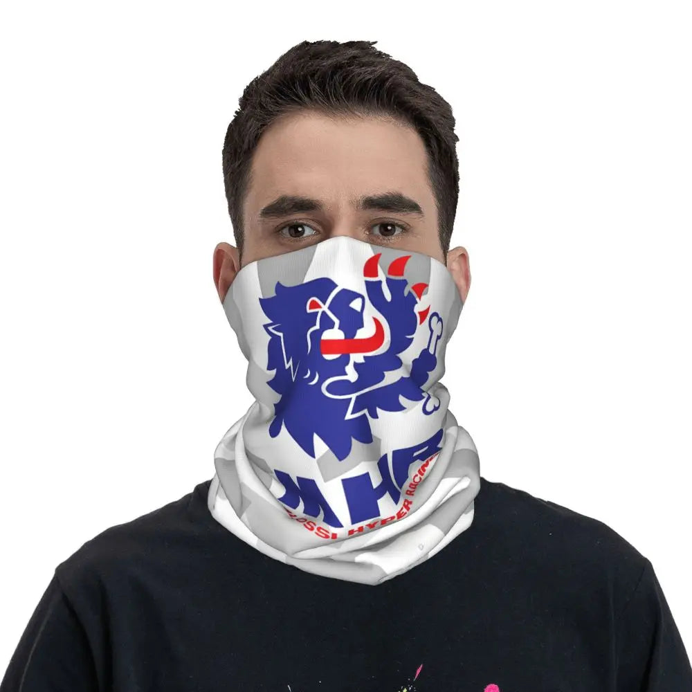 Quirky Motocross Bandana Neck Cover Printed Malossi Wrap Scarf Running Unisex Adult Winter