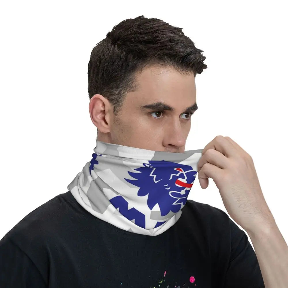 Quirky Motocross Bandana Neck Cover Printed Malossi Wrap Scarf Running Unisex Adult Winter