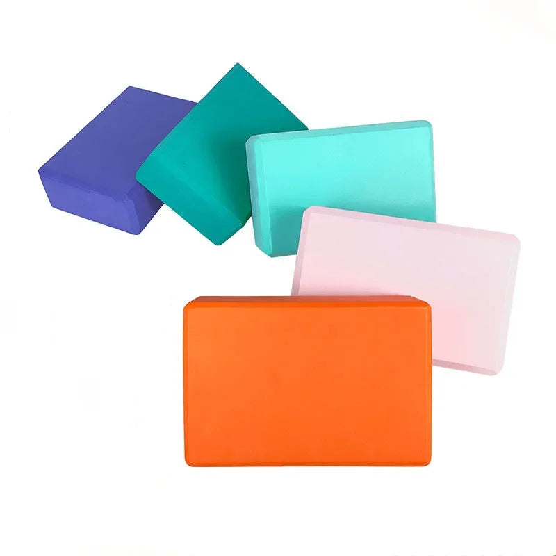 Gym Blocks Foam Brick Training Exercise Fitness Set Tool Yoga Bolster Pillow Cushion Stretching Body Shaping Yoga Blocks