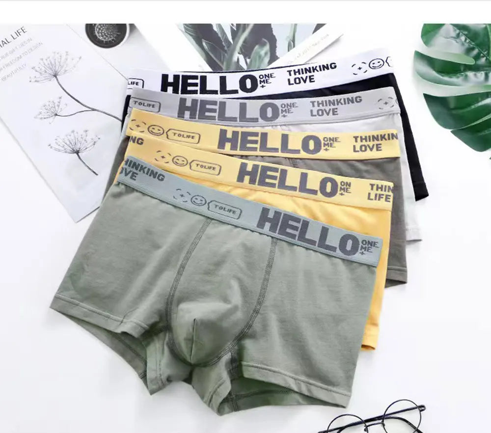 Men's Underwear Men Underpants Shorts Boxer Breathable Boxer Briefs Boy Boxers Male Panties