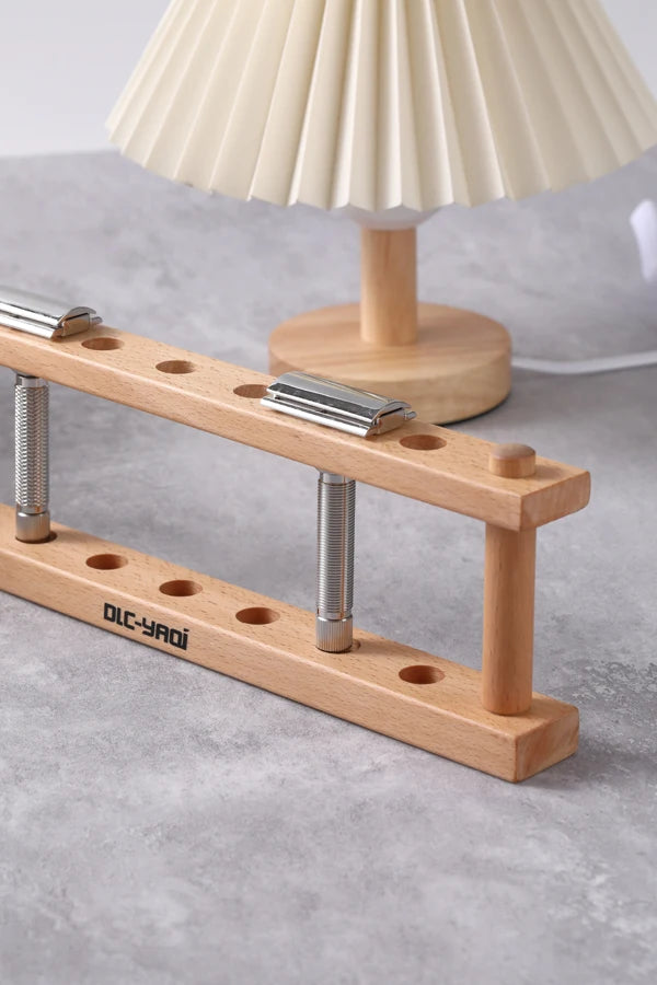 YAQi  Beech  Wood Razor Holder For Safety Razors