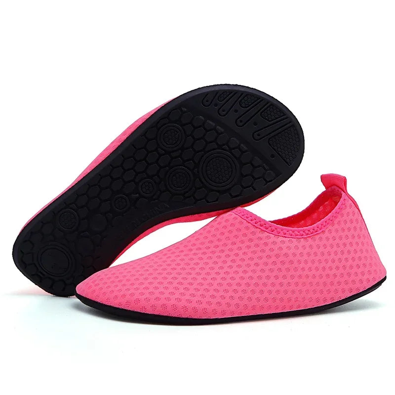 Breathable Wading Shoes Quick Drying Swimming Shoes Women Men Yoga Shoes for Running Fitness Water Sports Barefoot Size 35-46