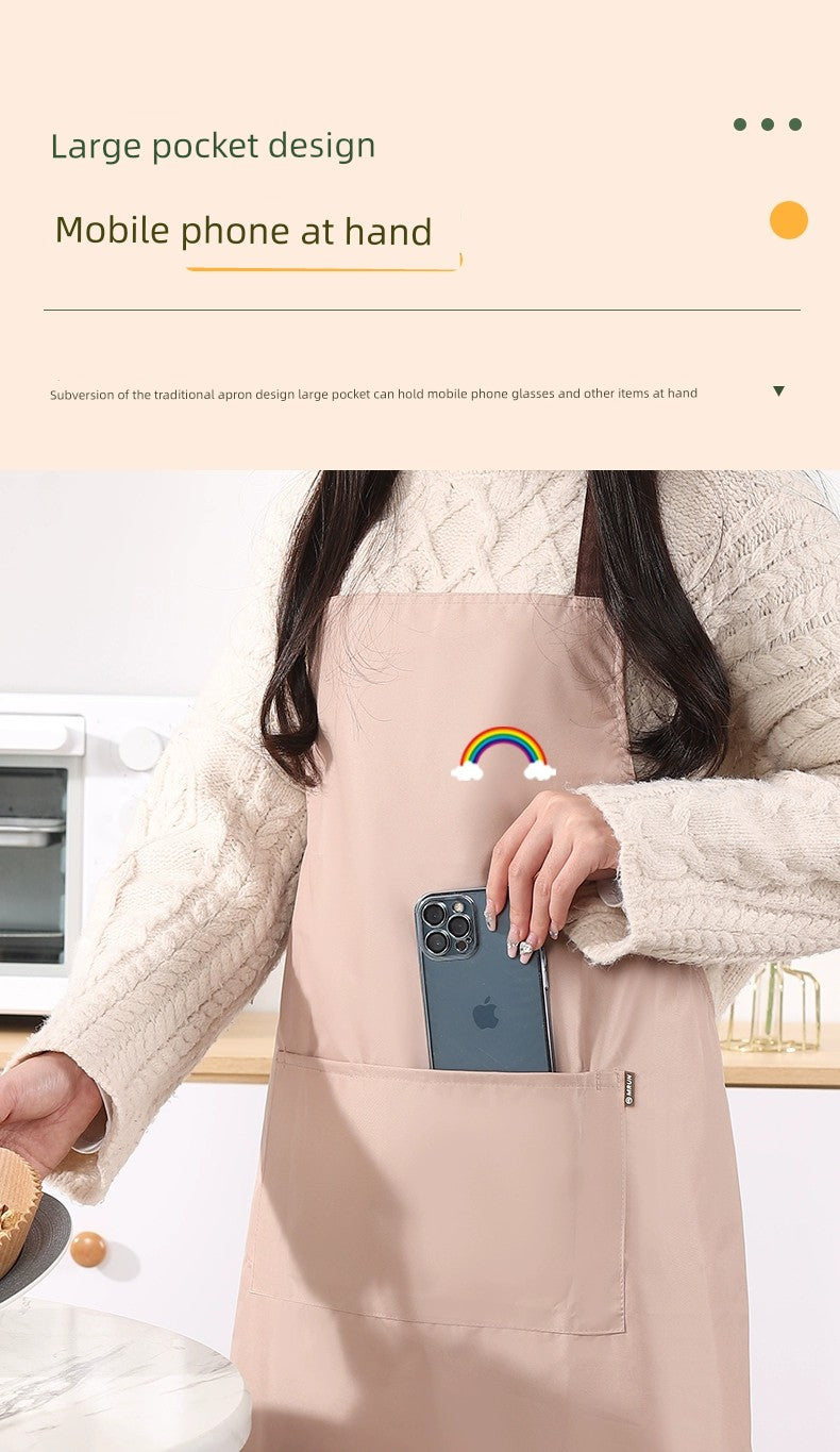 Fashion Household Catering Work Rainbow Men Apron