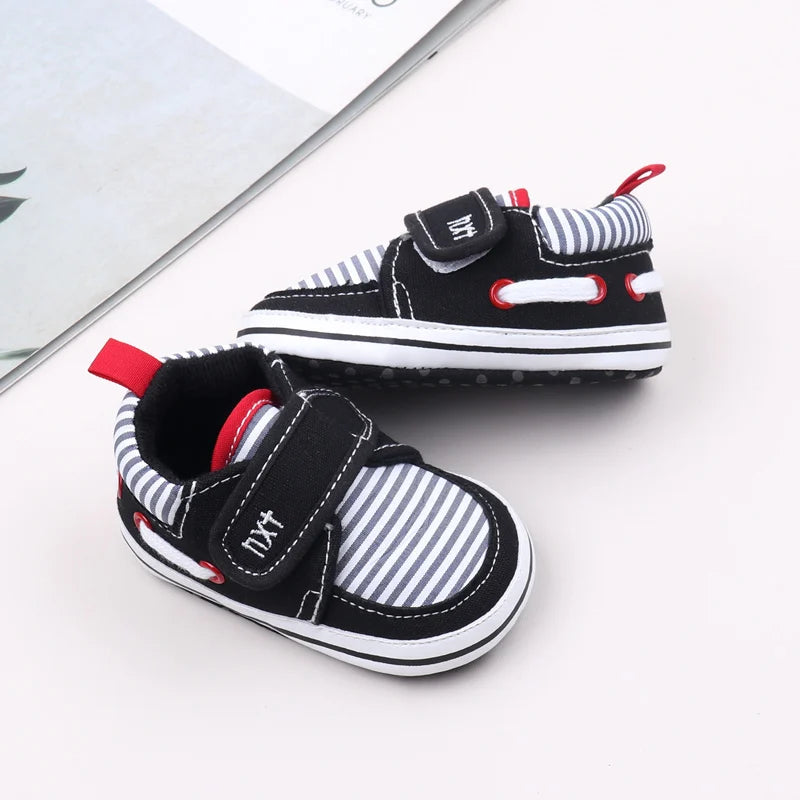 Baby Shoes Spring and Autumn Prewalking Sneaker for Boys and Girls 0-9-18 Months Sport Shoe Classical Style 2024 Fashion BZZ3246