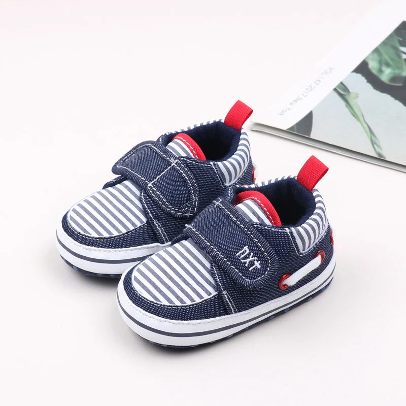 Baby Shoes Spring and Autumn Prewalking Sneaker for Boys and Girls 0-9-18 Months Sport Shoe Classical Style 2024 Fashion BZZ3246