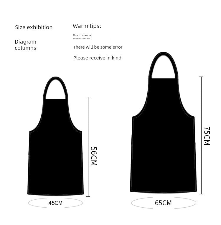 Labor Kids Cartoon Cloth Kitchen Sleeveless Apron