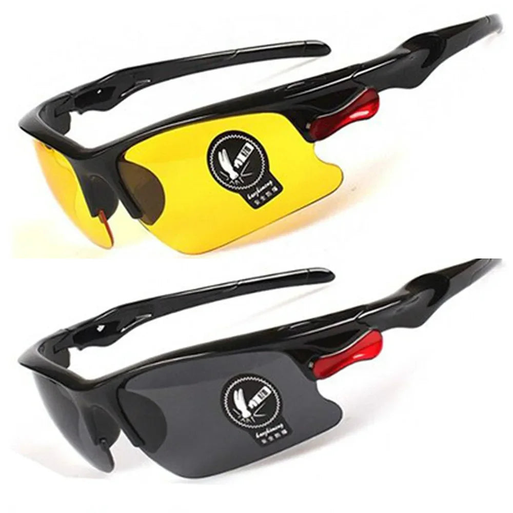 Car Motocycle Night Vision Goggles Men Women Anti-glare Safety Driving Outdoor Cycling Riding Skiing Eye Protection Sun Glasses