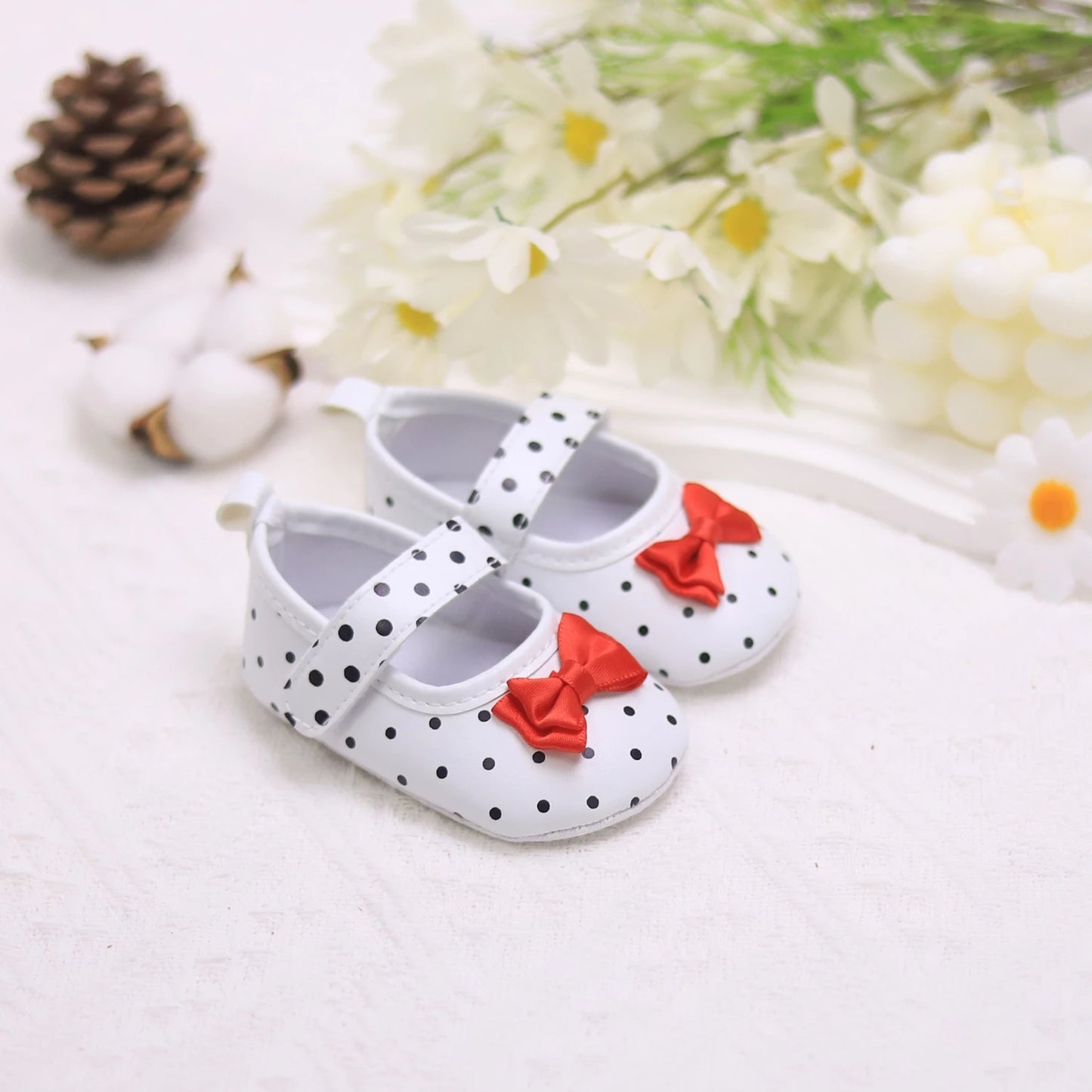 Baby Step Shoes Baby's First Pair of Toddler Shoes Baby Shoes Breathable Non-slip Girls Fashion Shoes Princess Style