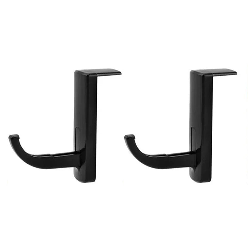 1-2pcs Universal Headphones Stand Headphone Headset Hanger Punch-free Wall Mounted PC Monitor Earphone Stand Rack Hook Holder