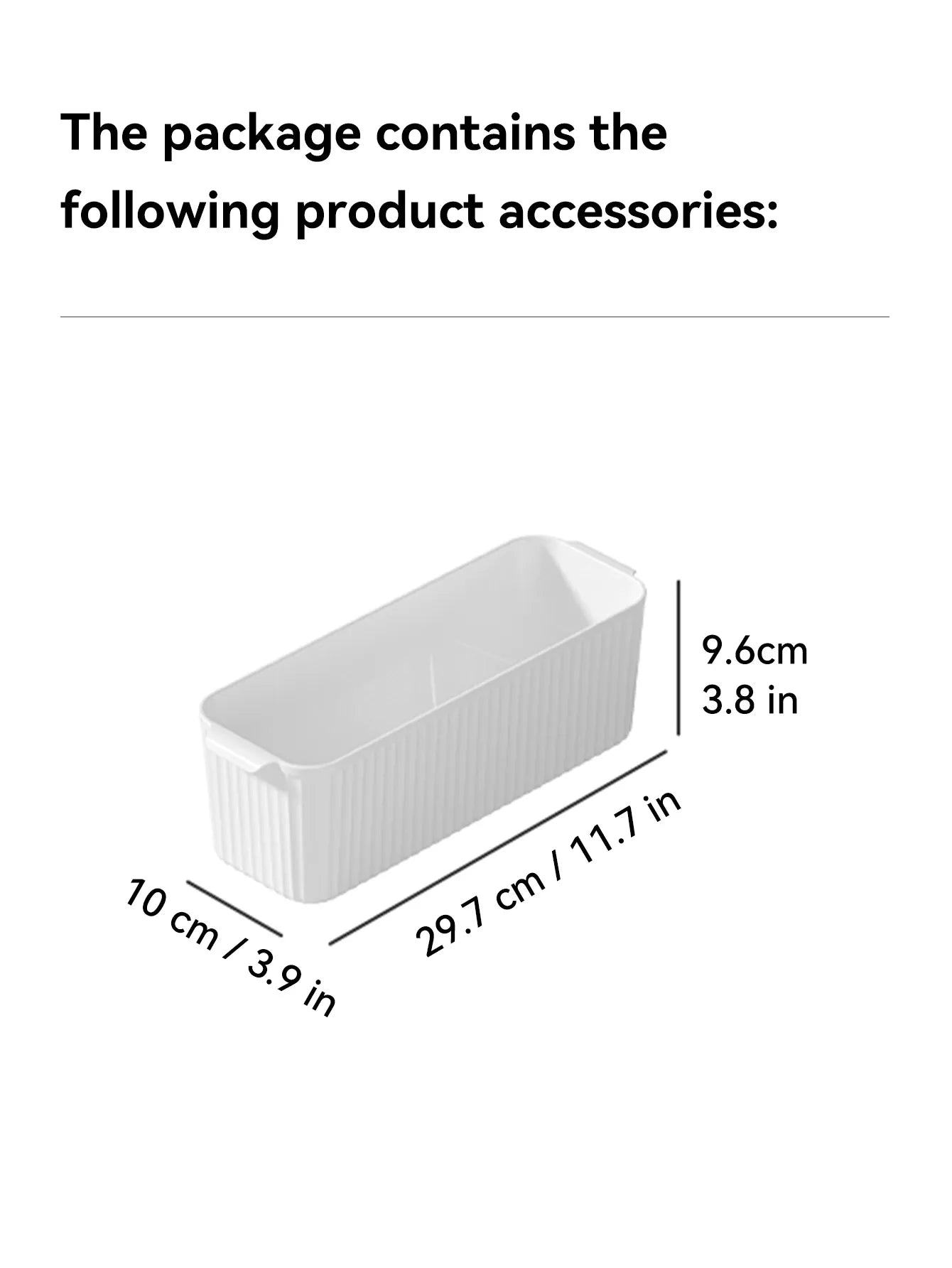 WORTHBUY Multifunctional Desktop Storage Box Toiletries Cosmetic Plastic Storage Organization Box For Bathroom Storage Basket