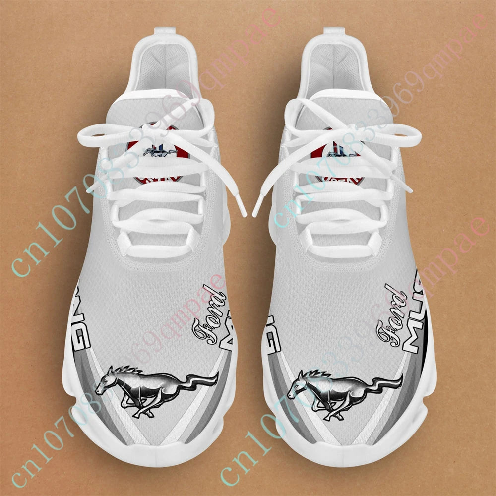 Mustang Male Sneakers Casual Running Shoes Lightweight Men's Sneakers Big Size Unisex Tennis Sports Shoes For Men Custom Logo