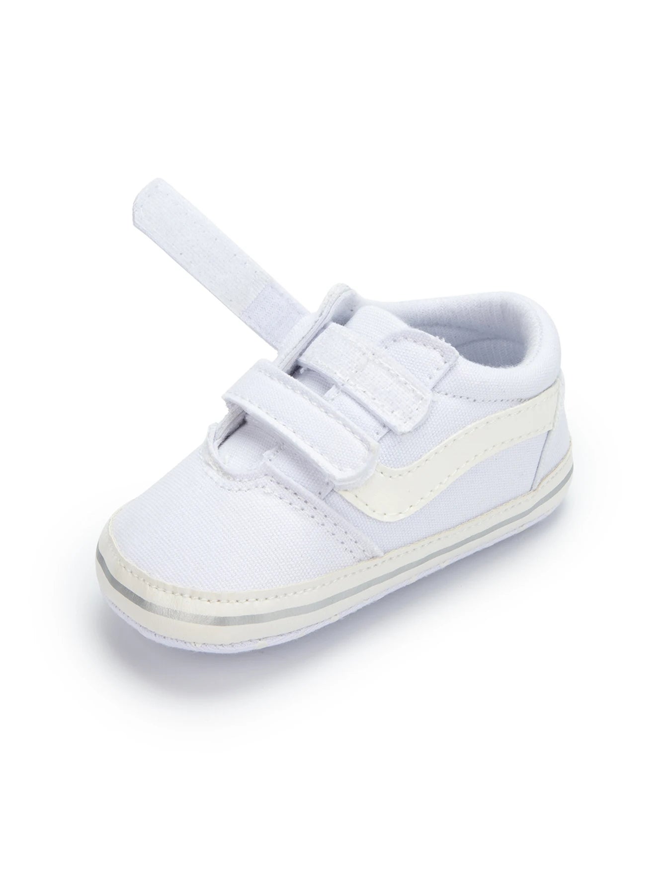 Baby Unisex Canvas Sneakers Classic Stripes Casual Baby Boy Girl Shoes Anti-slip Soft First Walkers Infant Baby Shoes