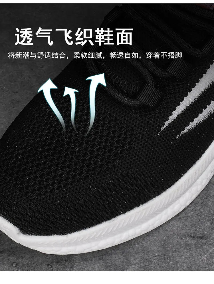 Casual Sneakers for Men Outdoor Lightweight Fashion Non-slip Round Toe Comfortable Trendy All-match Shoes Spring Autumn Main