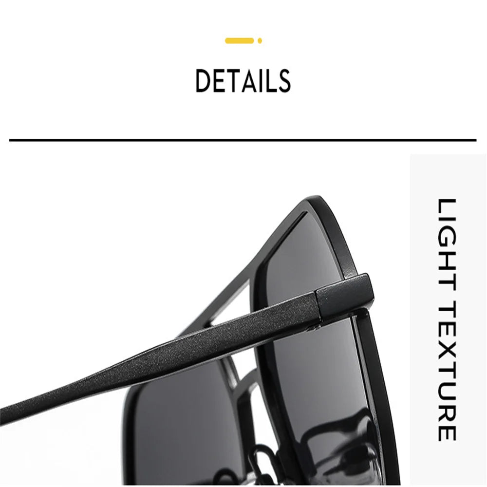 Day and Night Vision Driving Glasses Polarized Discoloration Sunglasses Men Women UV400 Protection Outdoor Eyewear Glasses