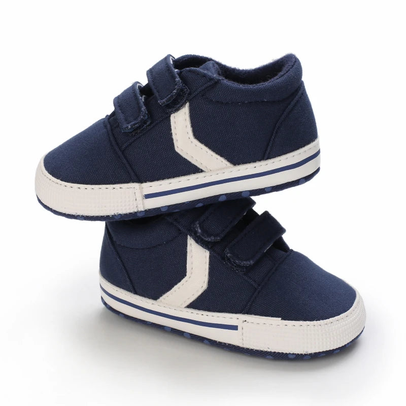 Lucky Blue Four Seasons Baby Soft Sole Walking Shoes for 0-1 Year Old Boys Casual Lightweight Sports Shoes Indoor Walking Shoes