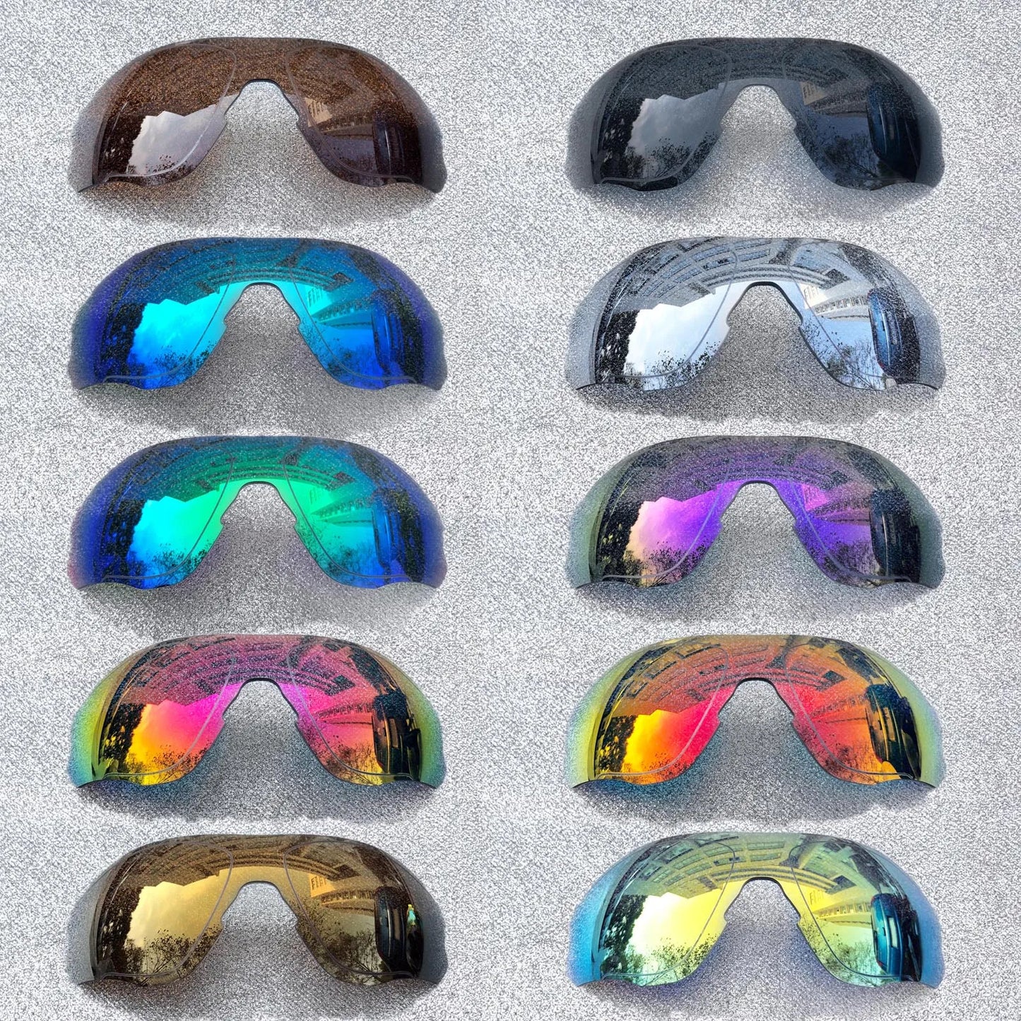 HDTAC Polarized Replacement Lenses For-Oakley Radar EV Path Asian Fit OO9275 Sunglasses Multicolor Options