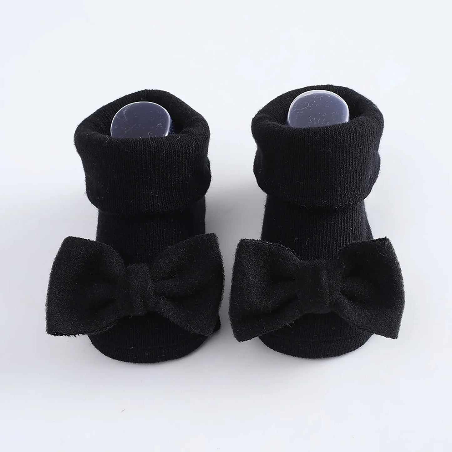 Toddler Baby Girls Socks Shoes Newborn Baby Floor Socks Bowknot Infant Baby Foot Socks First Walkers Prewalker Boots 0-12 Months