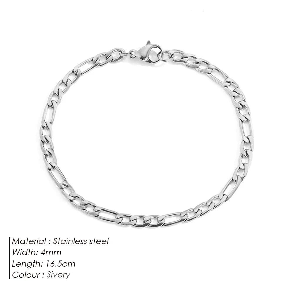 2024 New Fashion Silver Colour Sparkling Gypsophila Adjustable Stainless Steel Chain Bracelet for Women High Quality Jewelry