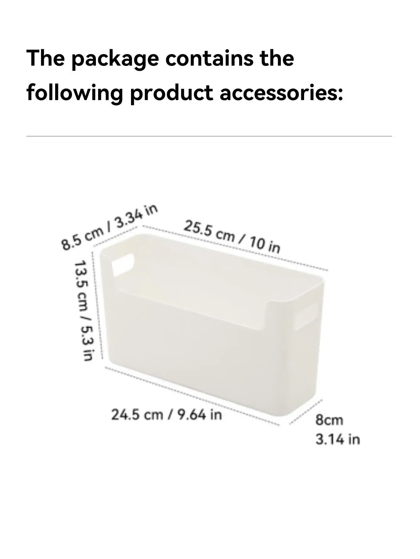 WORTHBUY Multifunctional Desktop Storage Box Toiletries Cosmetic Plastic Storage Organization Box For Bathroom Storage Basket