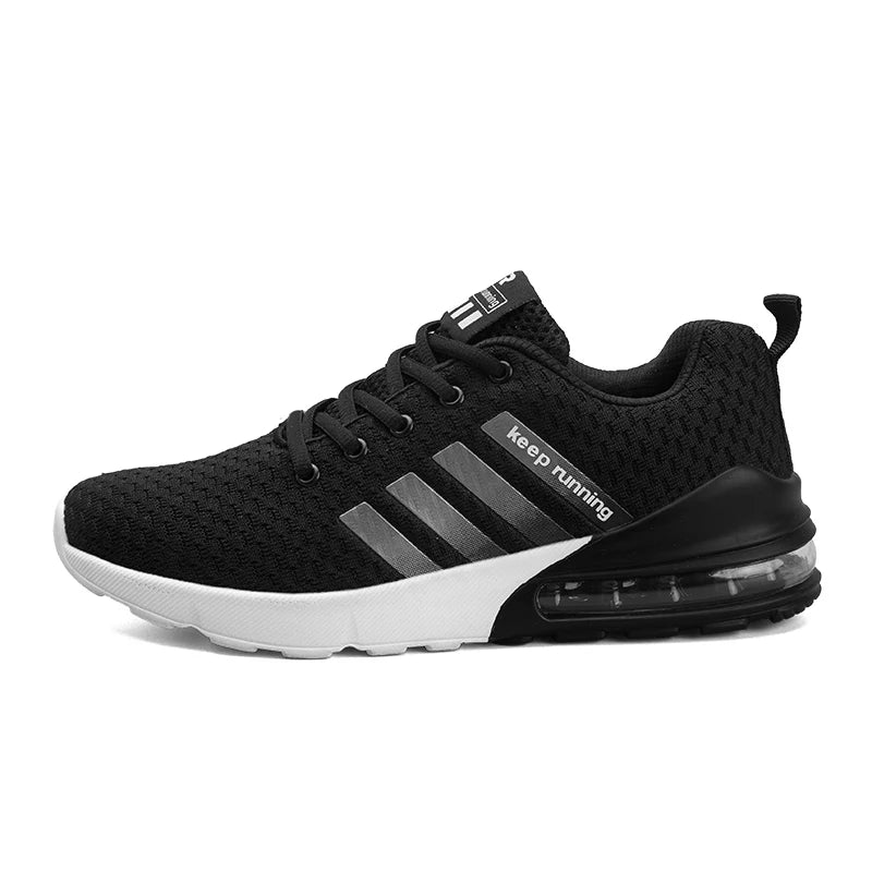 Men Sports Shoes Running Shoes Sneakers Breathable Mesh  Outdoor Fitness Shoes Athletic Walking Gym Casual Shoes Male Footware