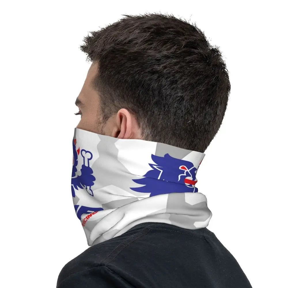 Quirky Motocross Bandana Neck Cover Printed Malossi Wrap Scarf Running Unisex Adult Winter